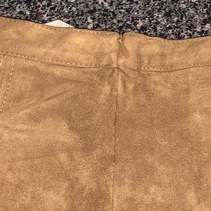 Little Girls Pleated Velour Shorts